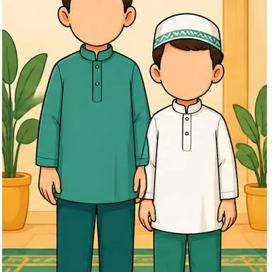 Ilustrasi saudara laki-laki