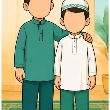 Ilustrasi saudaraku